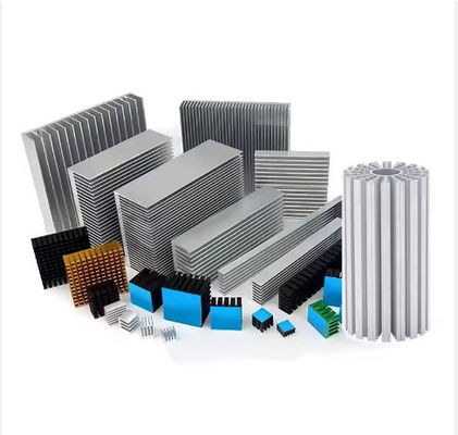 ซื้อ การรังสี Fin อลูมิเนียมกล่อง ฮีทซิงค์ สําหรับพลังงานสูง LED IC ชิป cooler radiator online manufacture