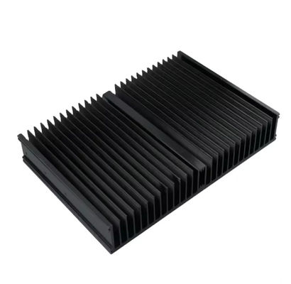 กว้าง 5 มม ถึง 120 มม Extruded Disipador ฮีทซิงค์ อลูมิเนียม แผ่นระบายความร้อน การอัดขึ้นรูป